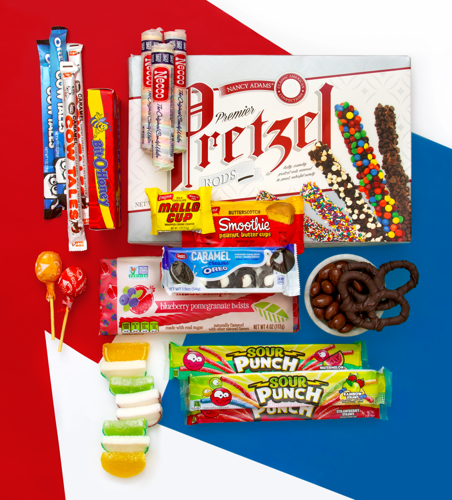 The Dish USA Candy brands